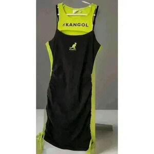 Kangol x H&M Cut out Dress Small